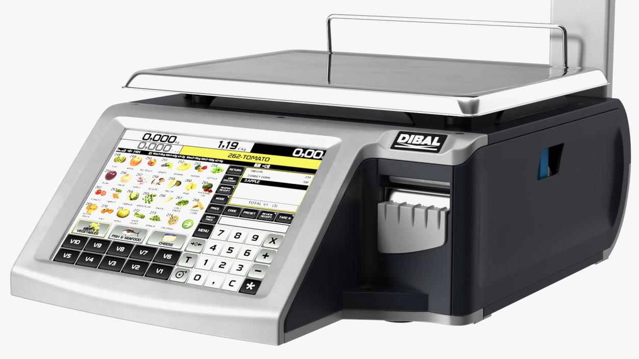 3D Dibal D955T Self Service Scales