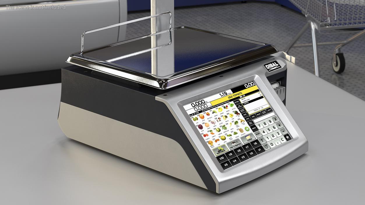 3D Dibal D955T Self Service Scales