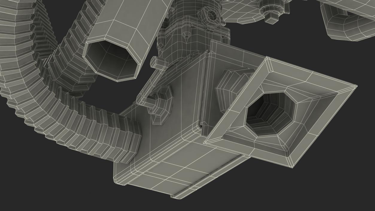 Lycoming O 320 Piston Aero Engine New 3D