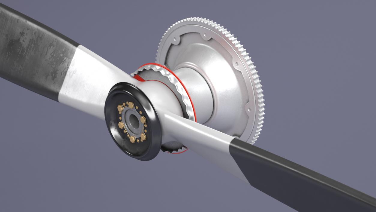 Lycoming O 320 Piston Aero Engine New 3D