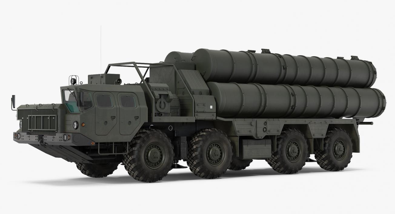 S-300 Russian SAM System 3D model