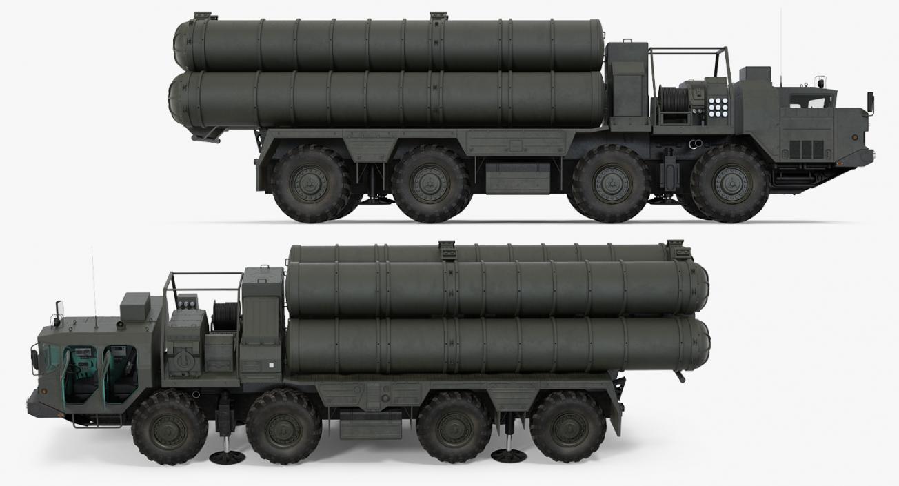 S-300 Russian SAM System 3D model