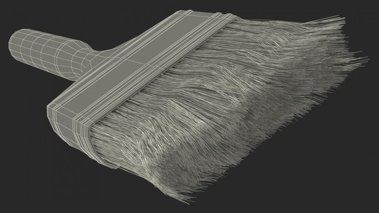 Professional Paint Brush 3D model