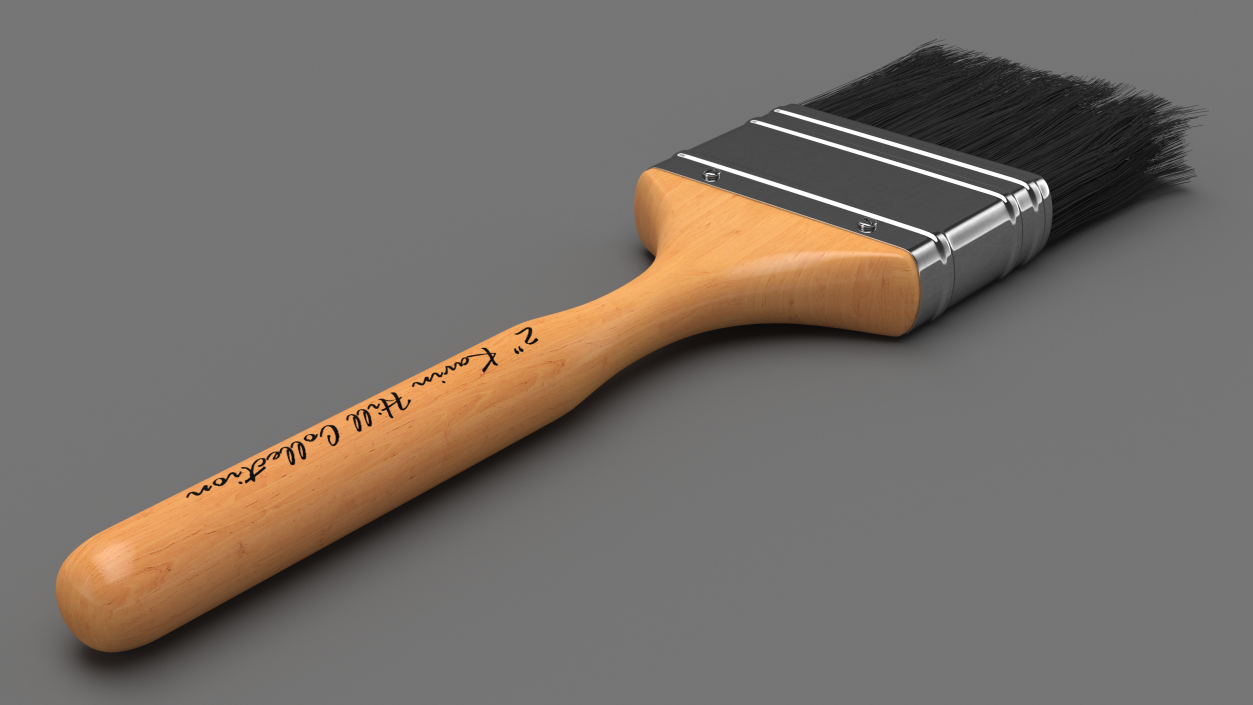 Professional Paint Brush 3D model