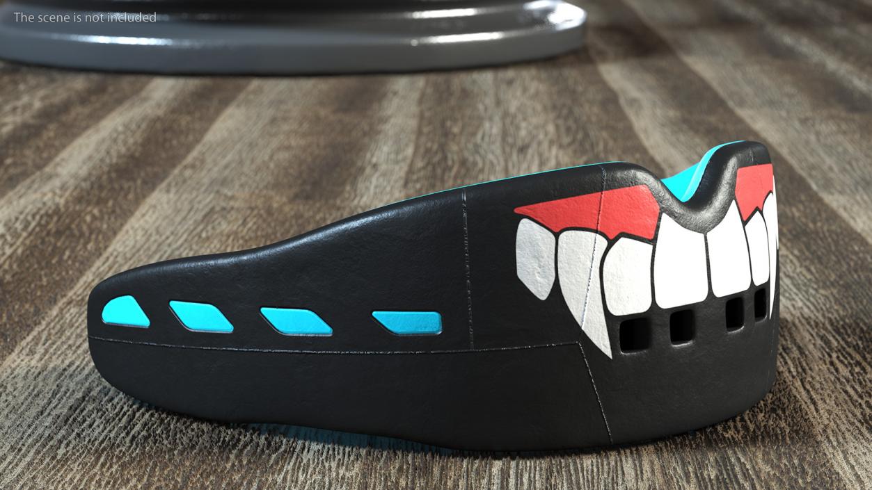 Double Mouthguard with Case 3D