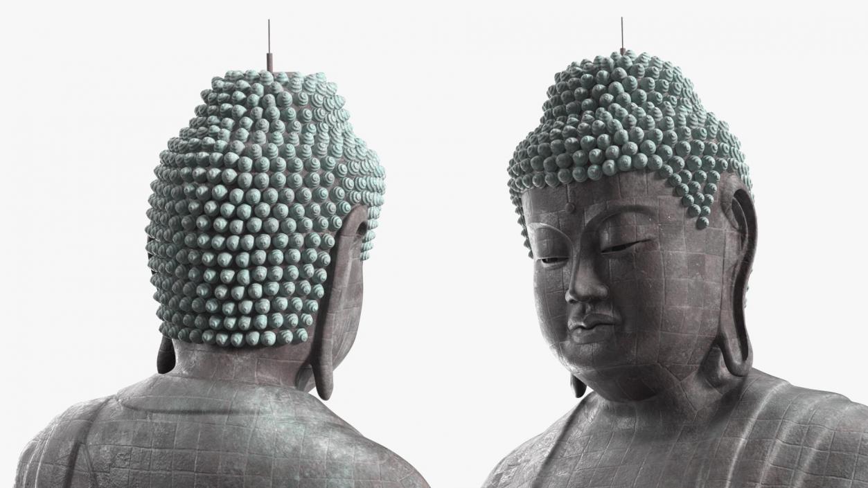 Buddha Statues Collection 4 3D