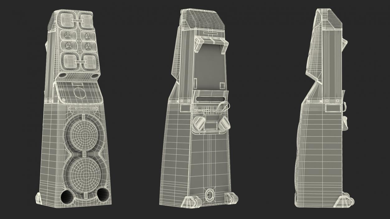 Concert Speakers Collection 2 3D model