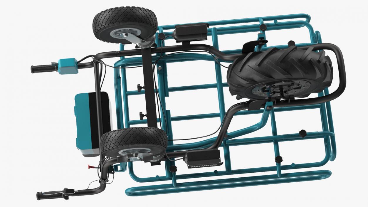 Makita DCU180ZF Brushless Motor Wheelbarrow Pipe Frame 3D model