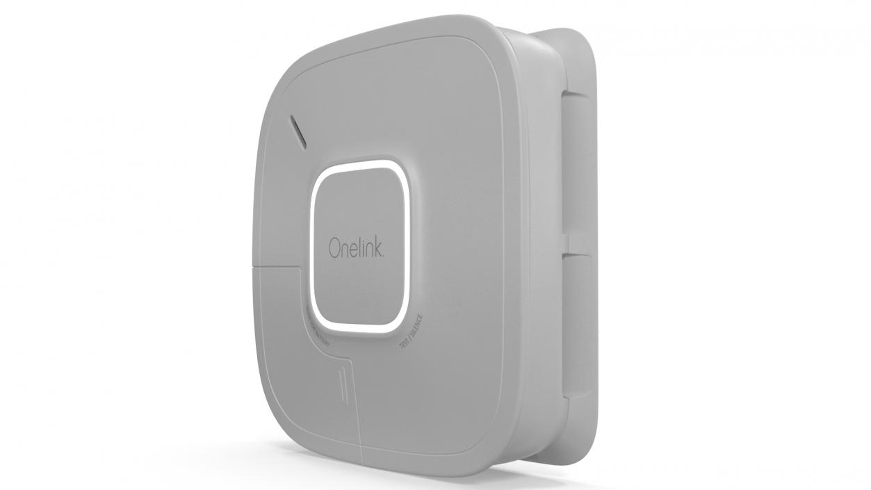 First Alert Onelink Smart Smoke Alarm 3D