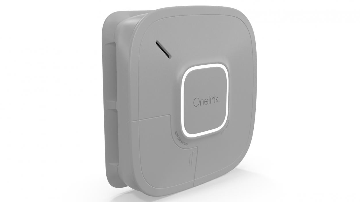 First Alert Onelink Smart Smoke Alarm 3D