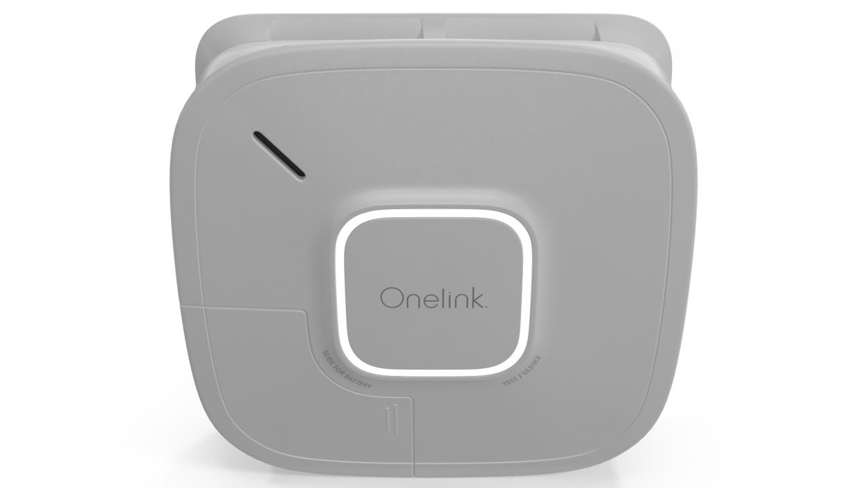 First Alert Onelink Smart Smoke Alarm 3D