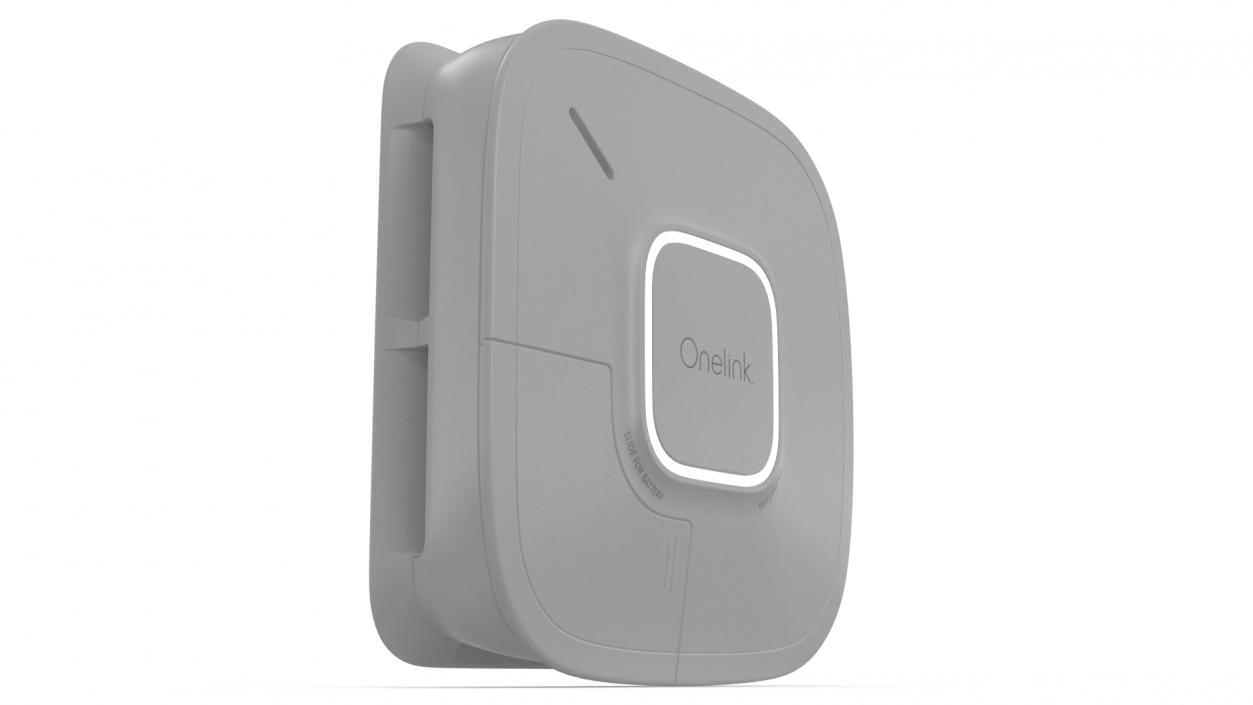 First Alert Onelink Smart Smoke Alarm 3D