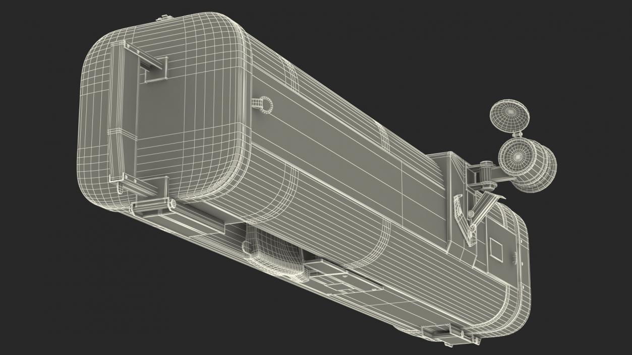 Incendiary Rocket Launcher M202A1 FLASH Set Dusty 3D model