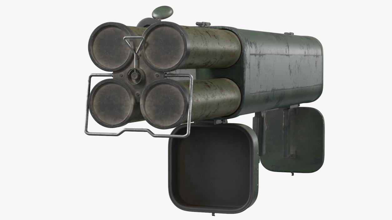 Incendiary Rocket Launcher M202A1 FLASH Set Dusty 3D model