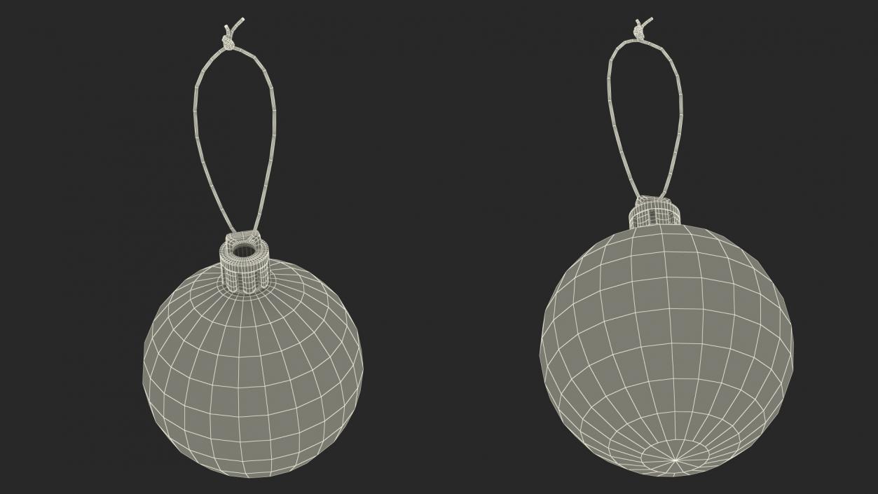 3D Christmas Ball Ornament model