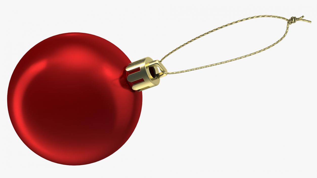 3D Christmas Ball Ornament model