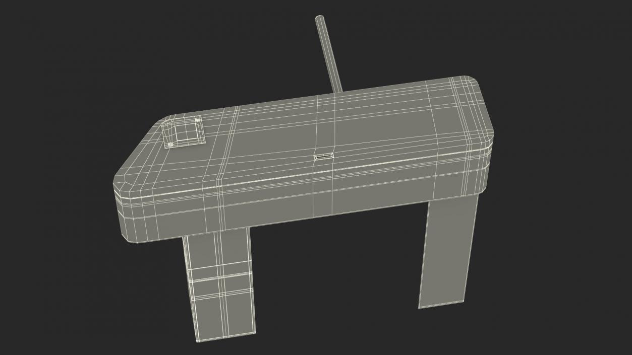 3D Turnstile Security Gate model