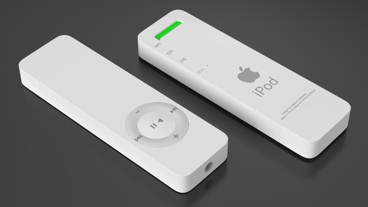 Apple iPod Shuffle with Docking Station 3D model