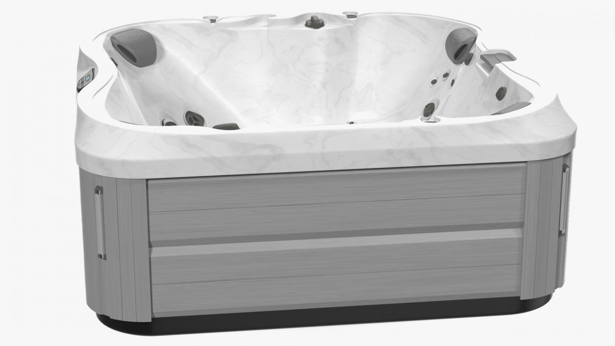 3D model Jacuzzi J 335 Hot Tub Platinum