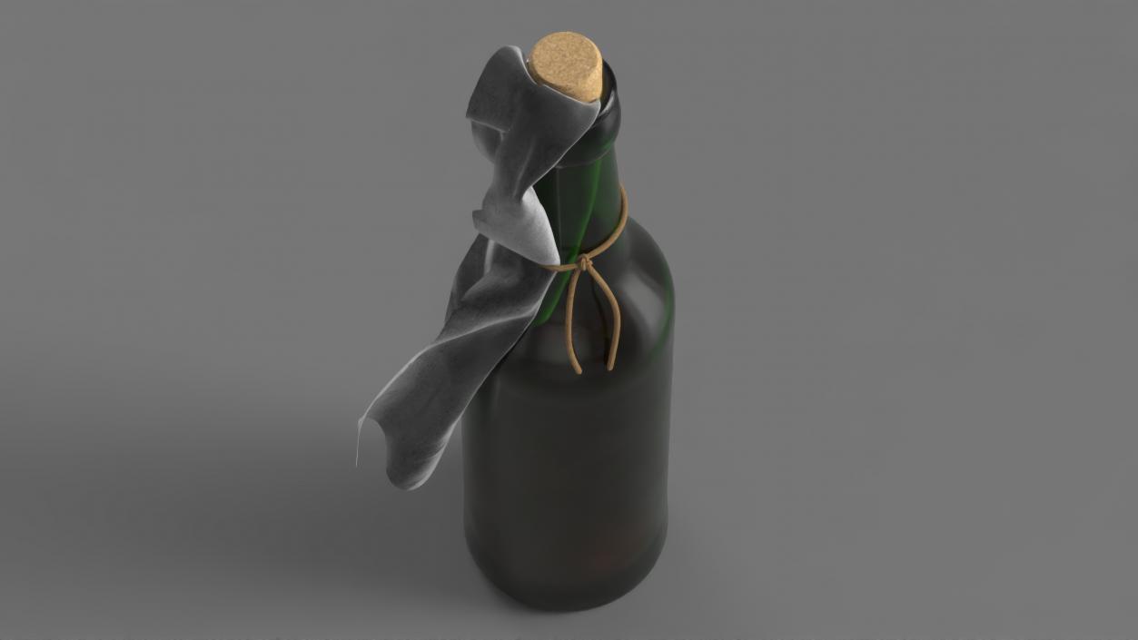 3D Bottle Bomb 2 model