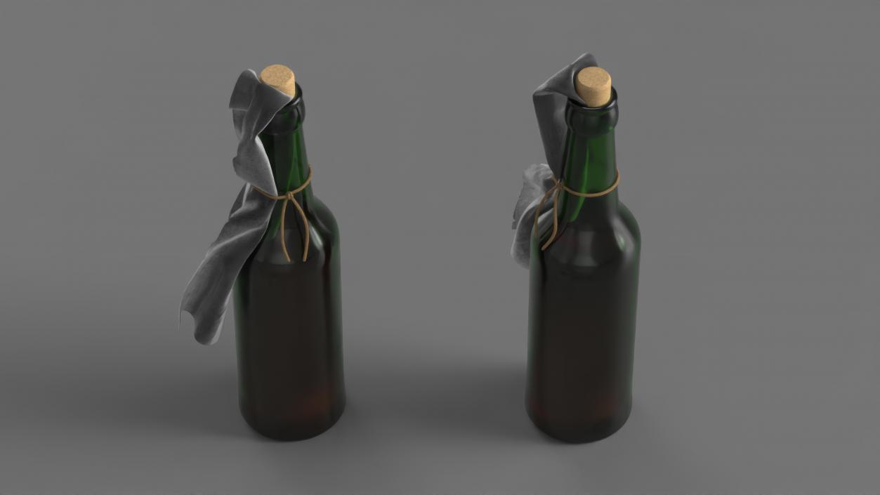 3D Bottle Bomb 2 model