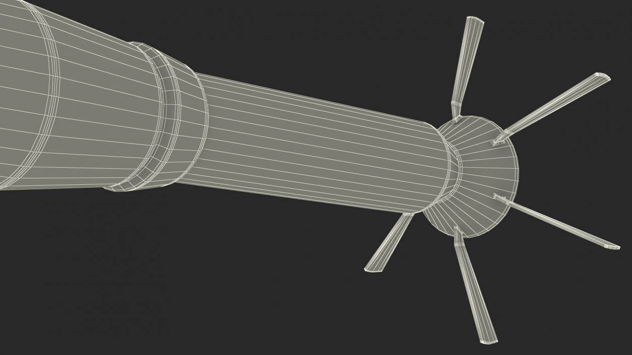 Incendiary Rocket 66 mm M74 3D