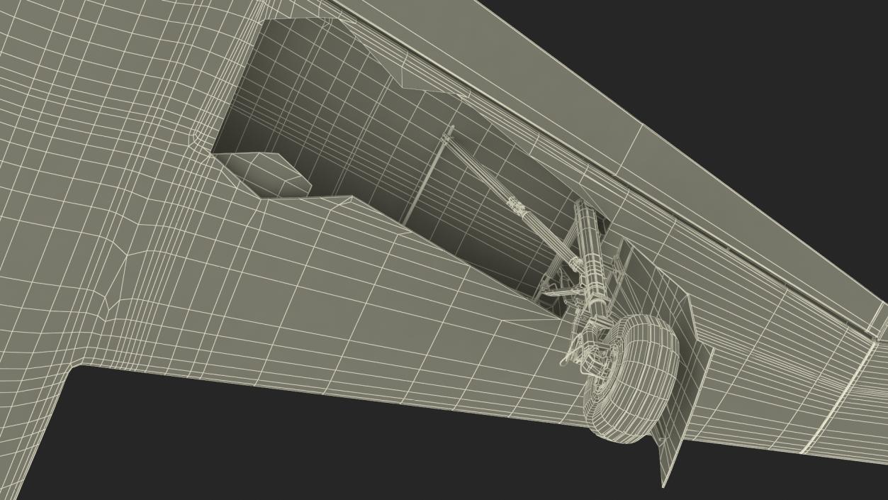 3D General Atomics Avenger Drone Rigged