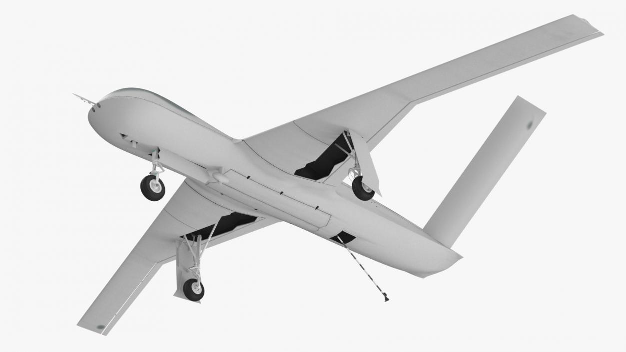 3D General Atomics Avenger Drone Rigged