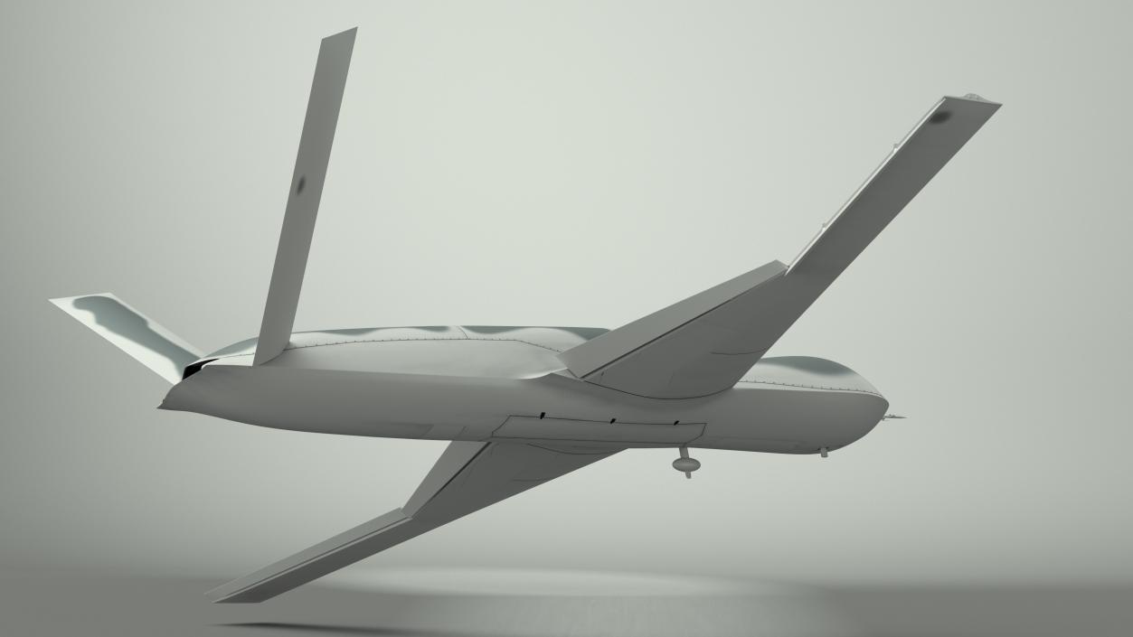 3D General Atomics Avenger Drone Rigged