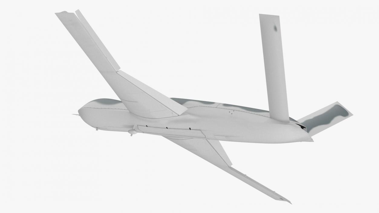 3D General Atomics Avenger Drone Rigged