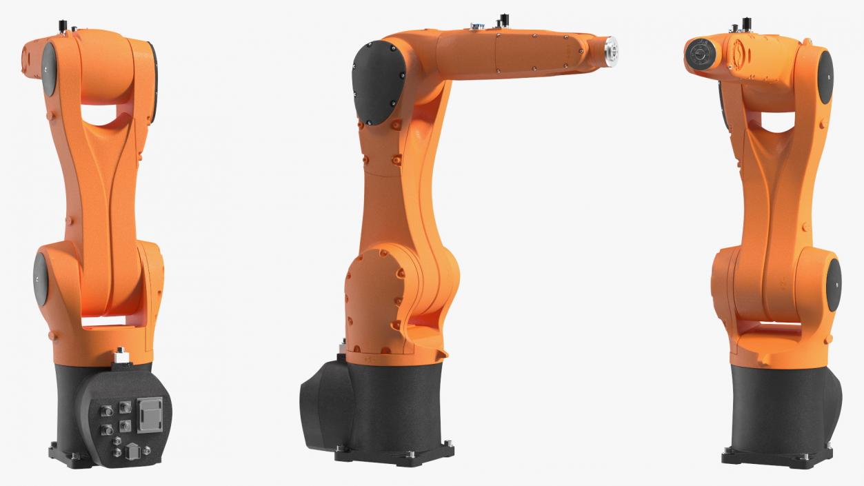 Industrial Robot Arm 2 3D