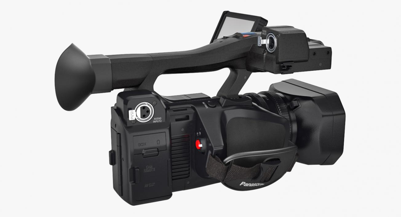 3D Full HD Camcorder Panasonic HC X1000 Rigged model