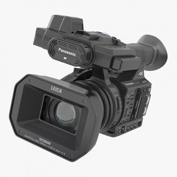 3D Full HD Camcorder Panasonic HC X1000 Rigged model