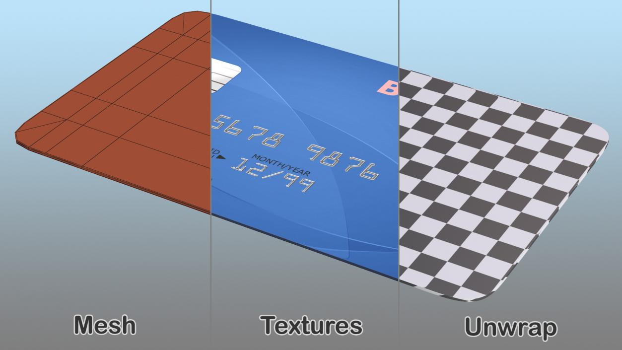 3D Credit Card