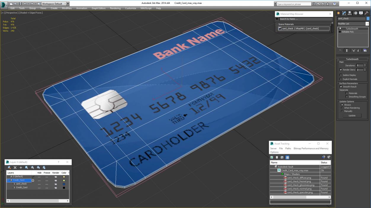 3D Credit Card