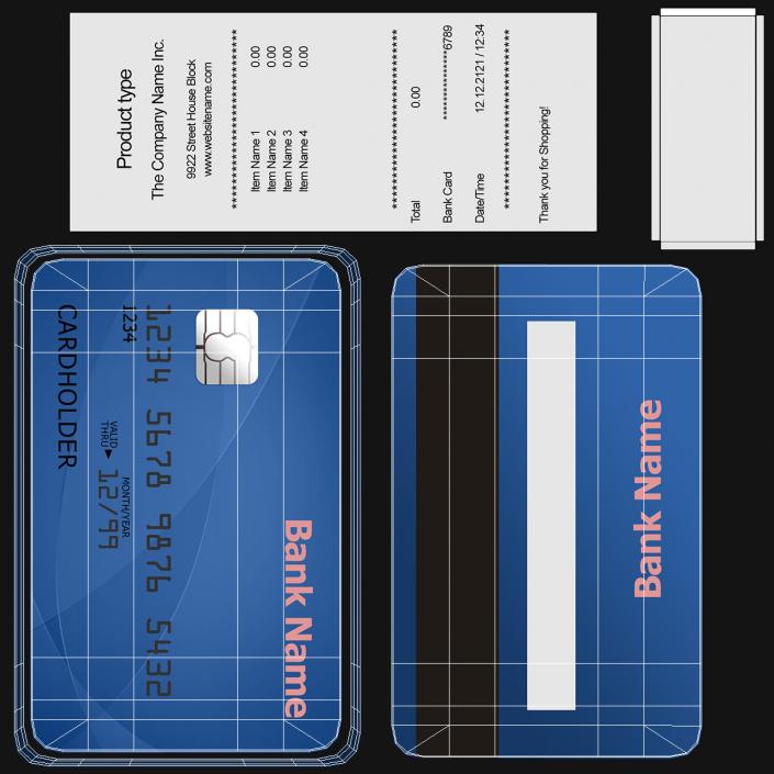 3D Credit Card