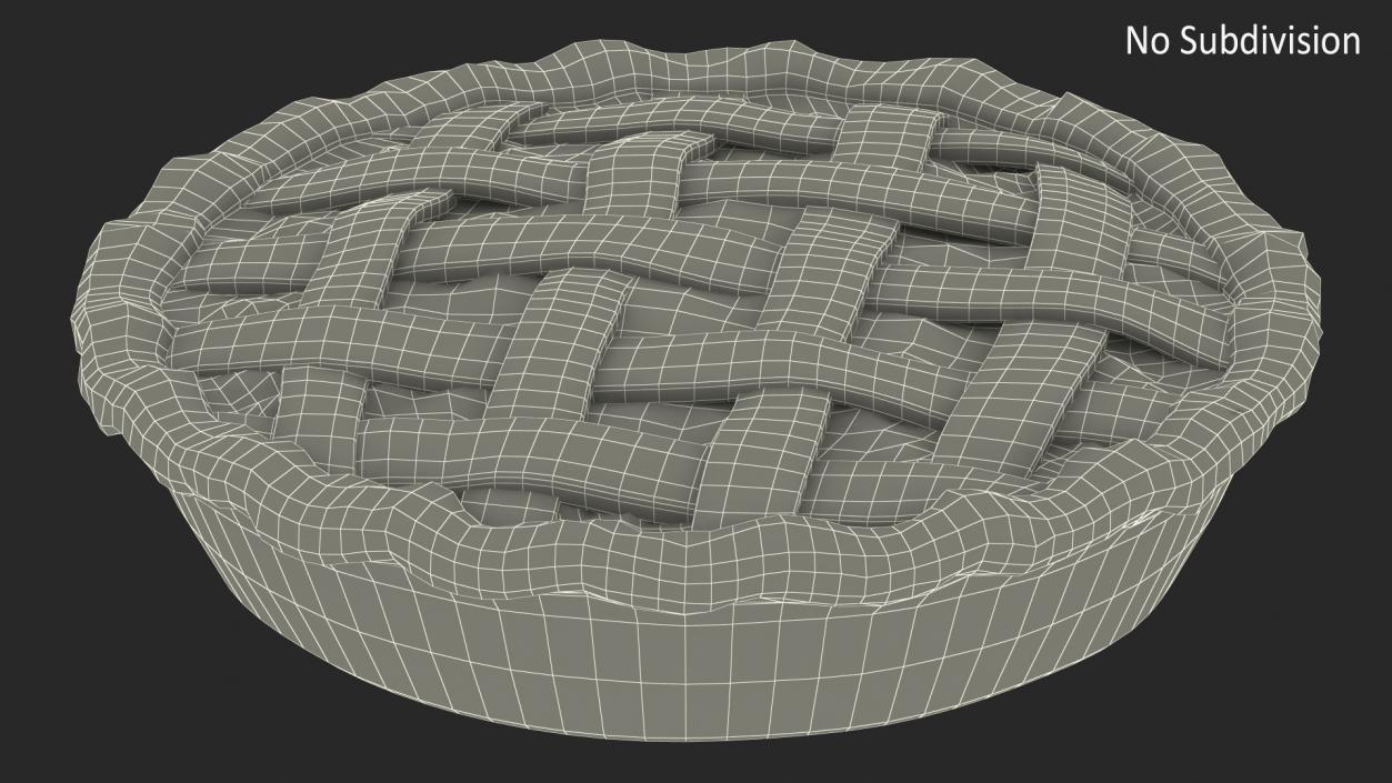 Lattice Apple Pie 3D