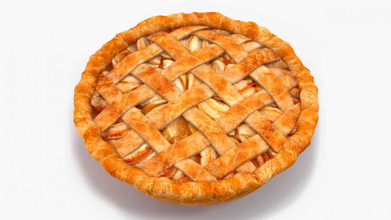 Lattice Apple Pie 3D