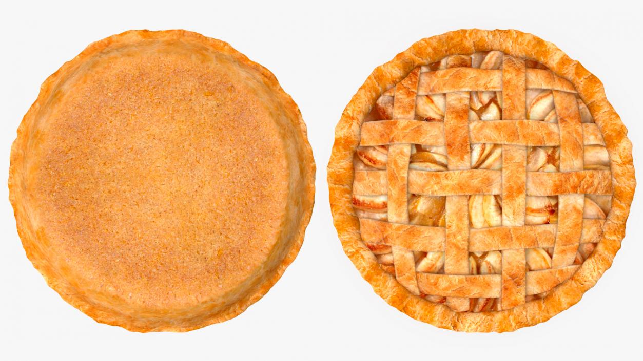 Lattice Apple Pie 3D