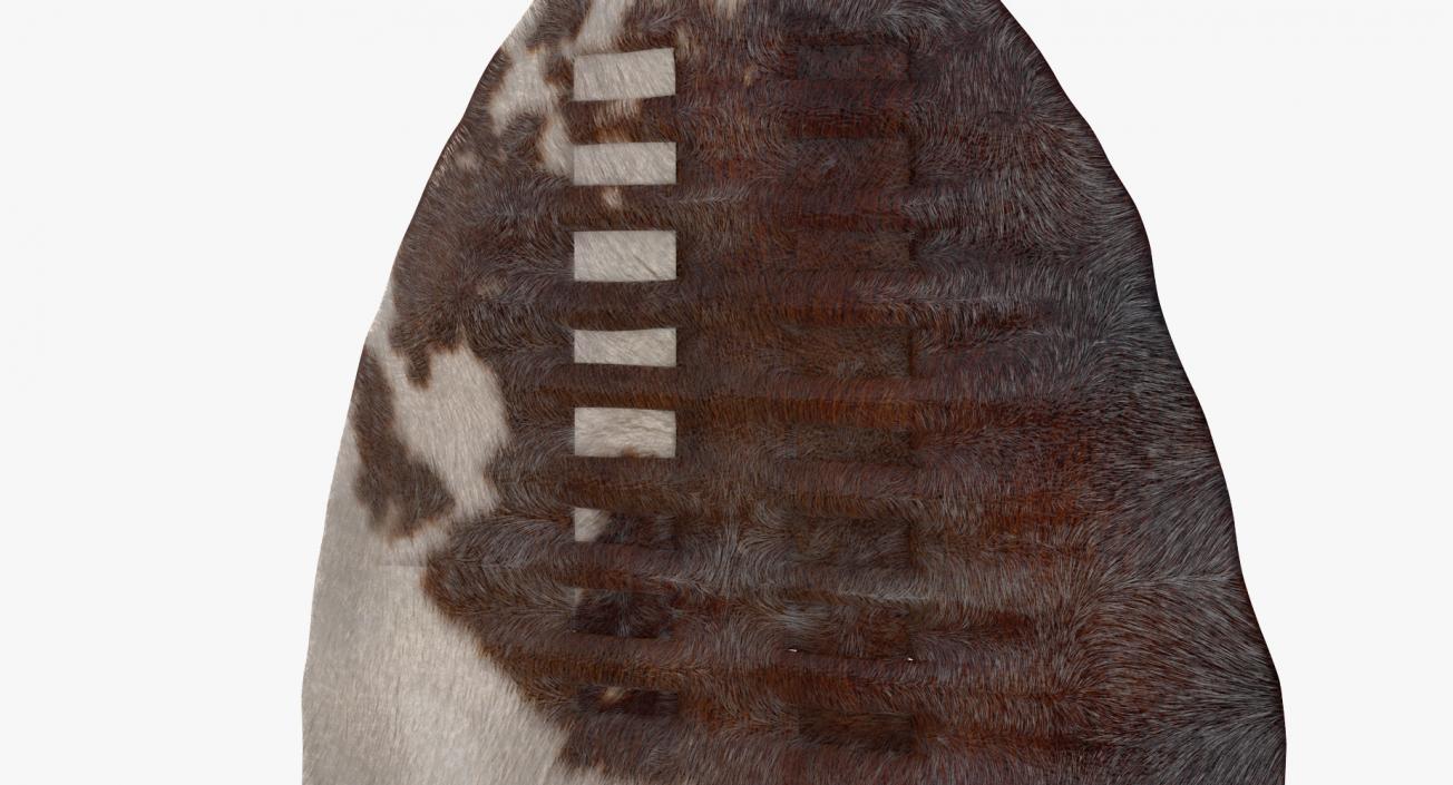 3D Zulu War Isihlangu Cow Hide Battle Shield