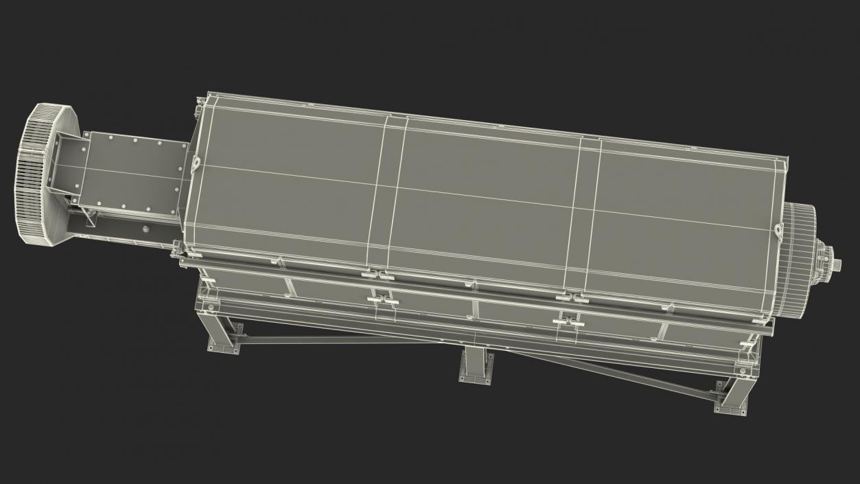 3D model Drum Sifter Frangola