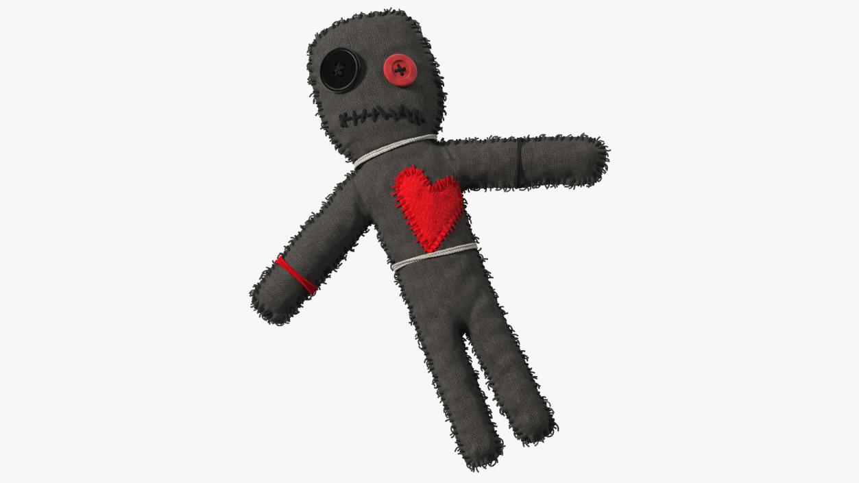 3D Voodoo Doll Dark