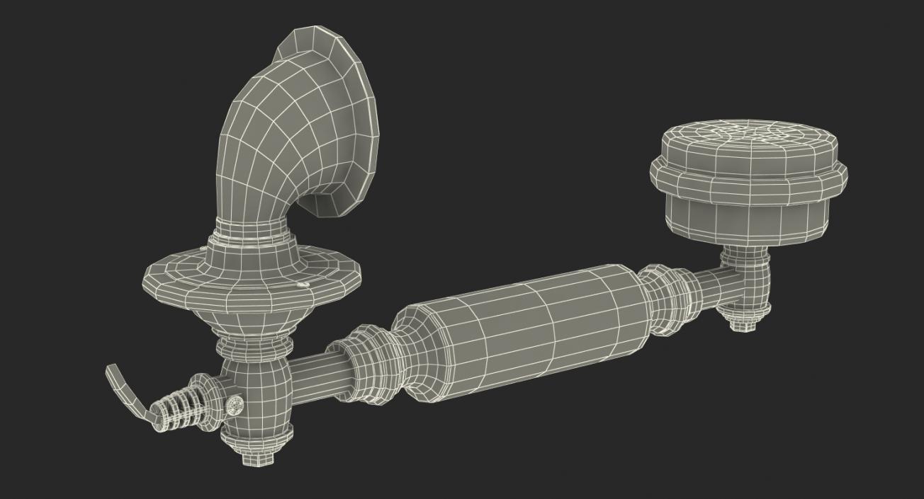 Retro Telephone Receiver 3D model