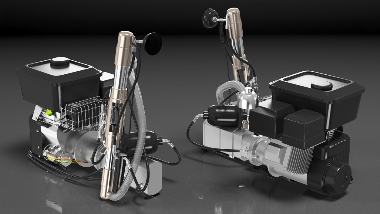 Compact Engine 3D model