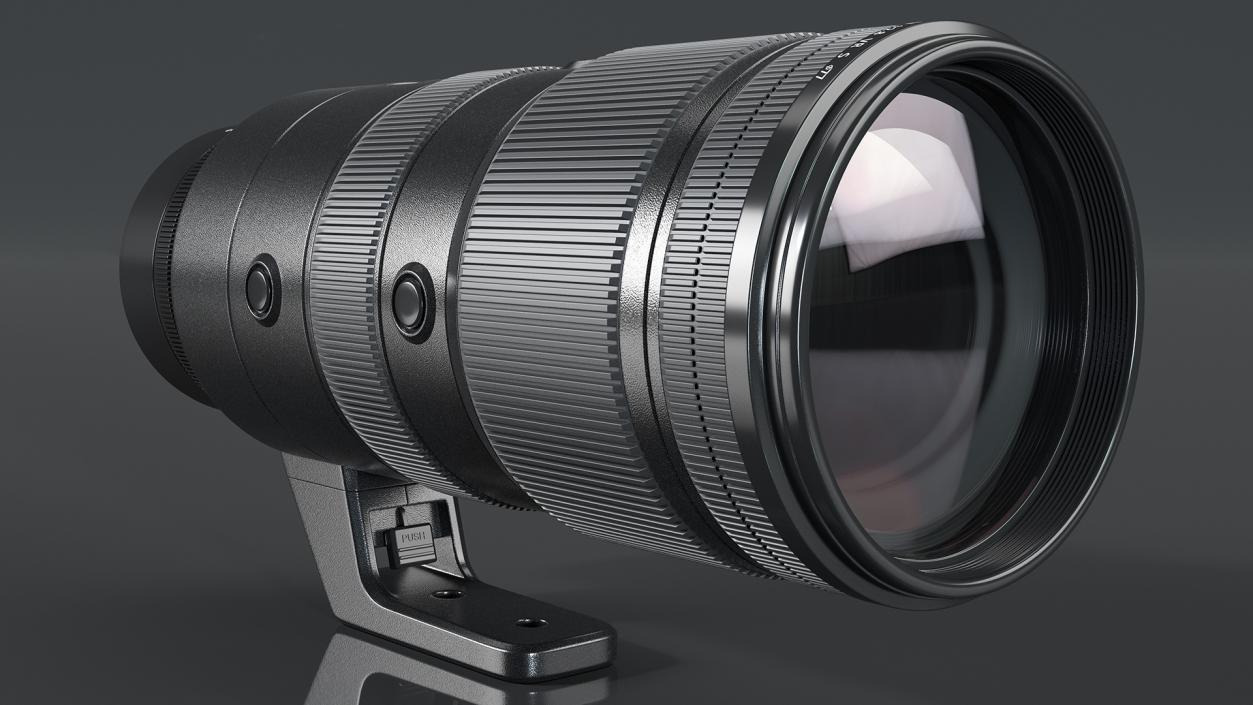 3D Camera Lens 70 200mm f2.8 Generic model