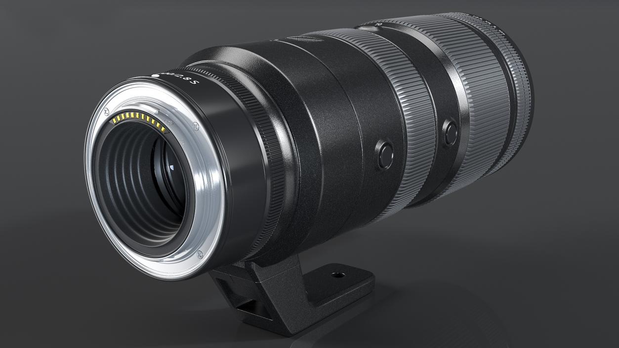 3D Camera Lens 70 200mm f2.8 Generic model