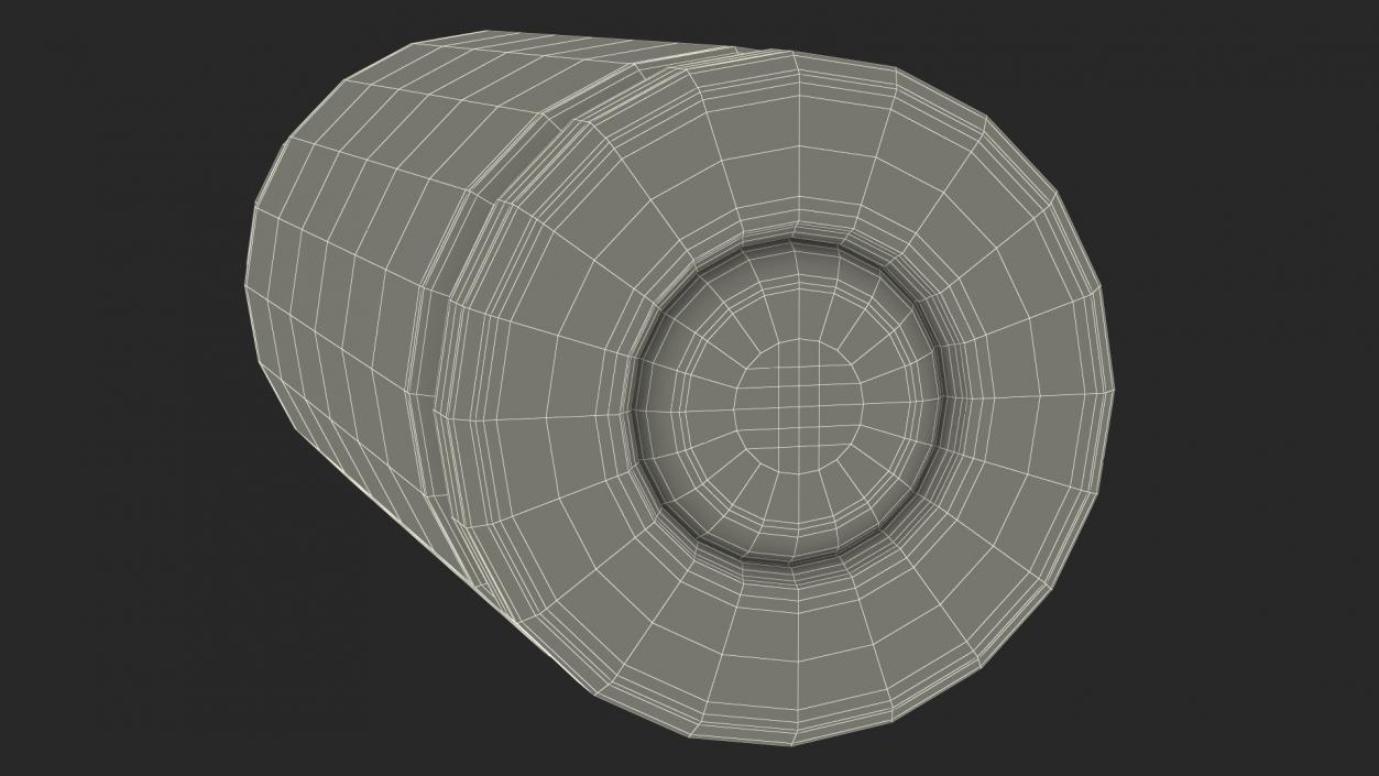 9mm Cartridge for Pistol 3D model