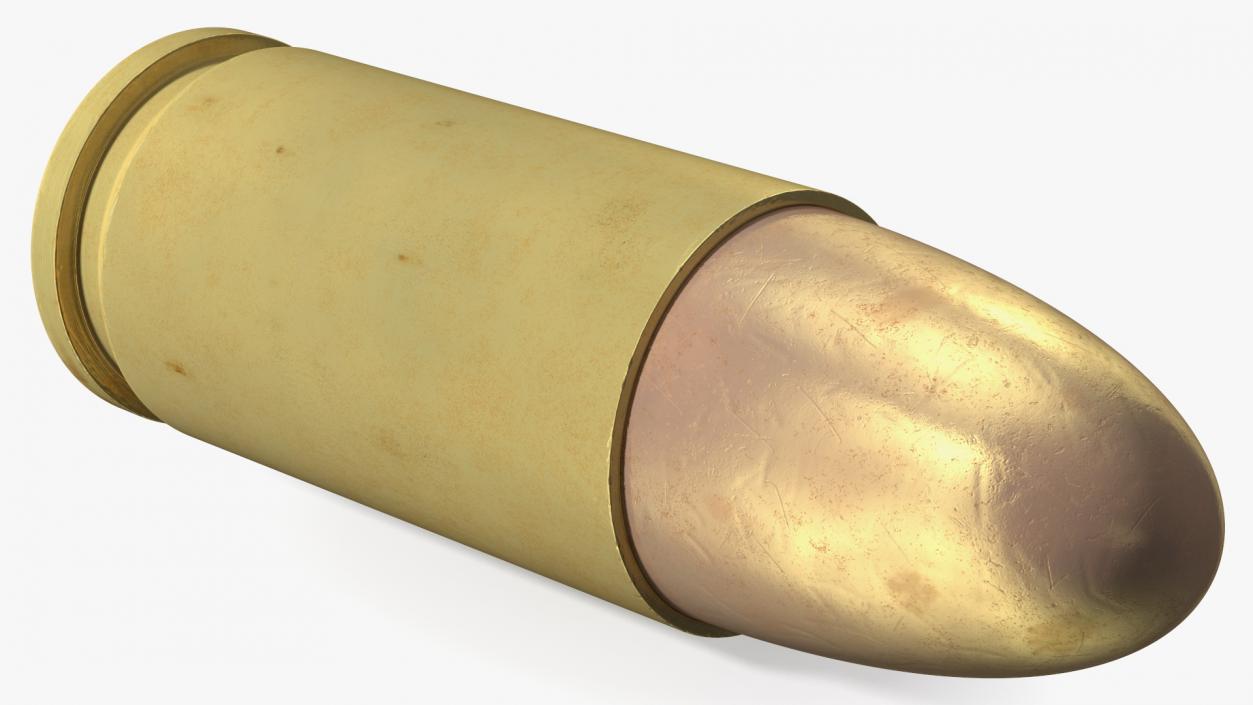 9mm Cartridge for Pistol 3D model