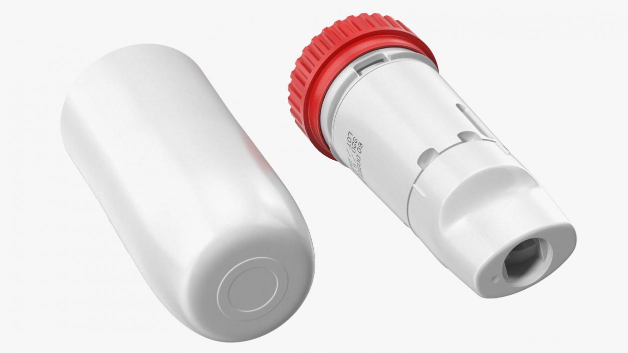 Asthma Inhaler Symbicort Open 3D model