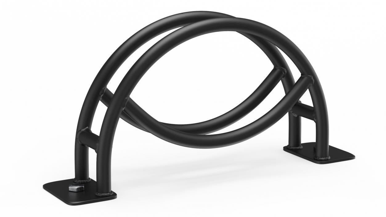 Single Cycle Stand Black 3D model